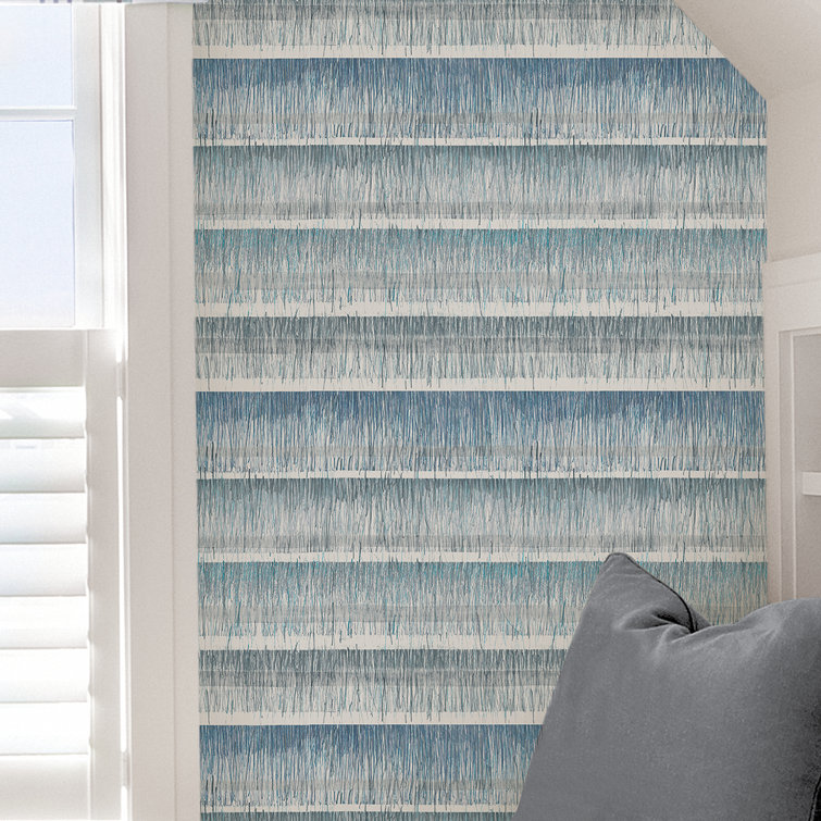 East Urban Home 18' L x 20.5" W Texture Peel and Stick Wallpaper Roll